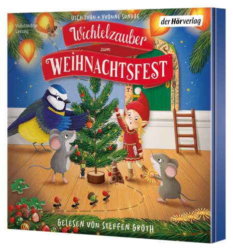 Usch Luhn: Wichtelzauber zum Weihnachtsfest - 24 Adventskalender-Geschichten, CD