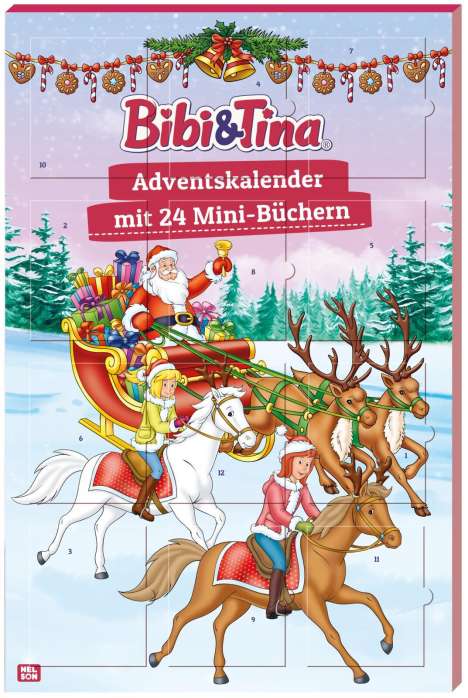 Bibi und Tina: Minibuch-Adventskalender, Buch
