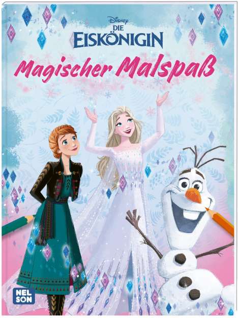 Disney Die Eiskönigin: Magischer Malspaß, Buch