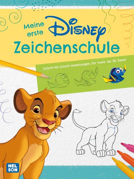 Disney Kreative Beschäftigung: Meine erste Zeichenschule, Buch