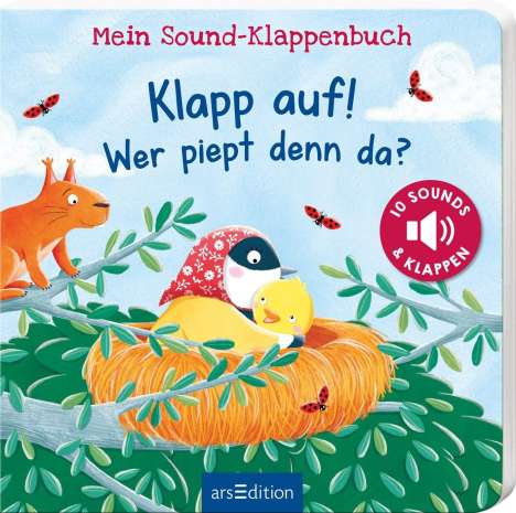 Katharina E. Volk: Volk, K: Mein Sound-Klappenbuch: Klapp auf! Wer piept denn d, Buch