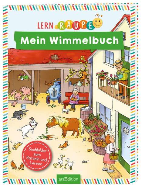 Lernraupe - Mein Wimmelbuch, Buch