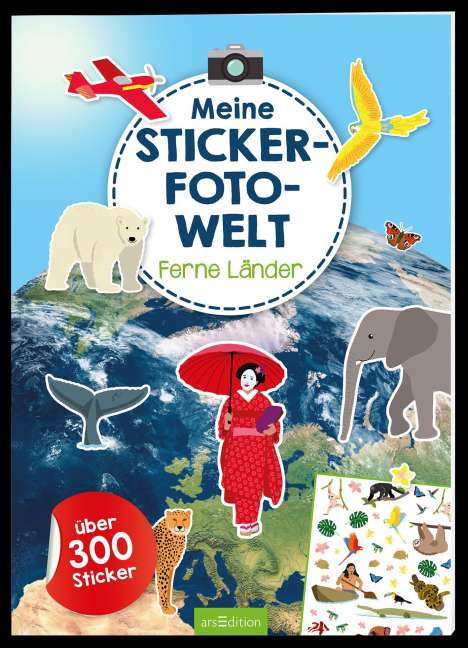 Meine Sticker-Fotowelt - Ferne Länder, Buch