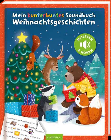 Anna Taube: Mein kunterbuntes Soundbuch - Weihnachtsgeschichten, Buch