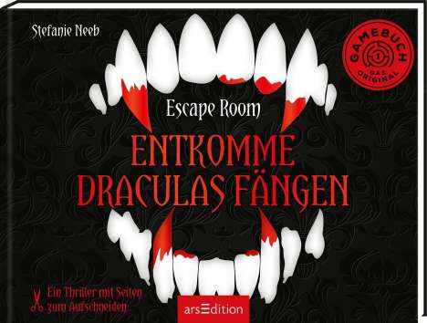Stefanie Neeb: Escape Room: Entkomme Draculas Fängen, Buch