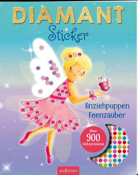 Diamantsticker Anziehpuppen - Feenzauber, Buch