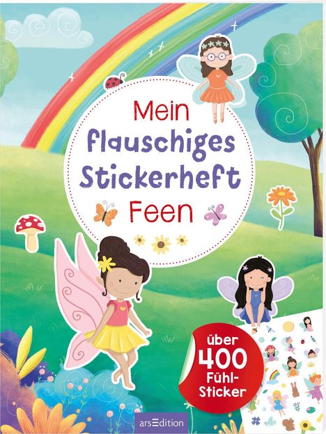 Mein flauschiges Stickerheft - Feen, Buch