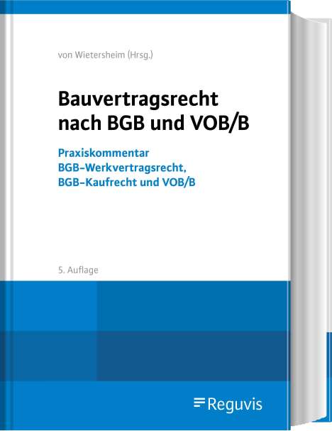 Bauvertragsrecht nach BGB und VOB/B, Buch