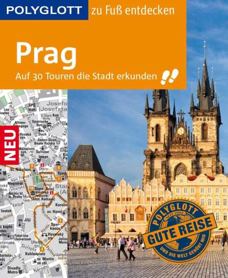 Gunnar Habitz: POLYGLOTT Reiseführer Prag zu Fuß entdecken, Buch