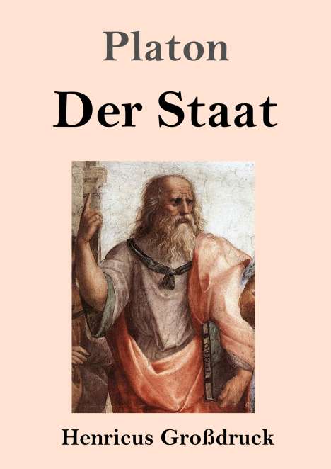 Platon: Der Staat (Großdruck), Buch