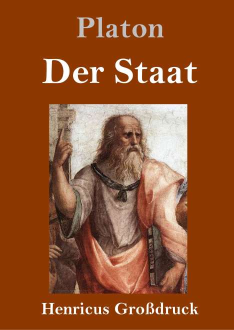 Platon: Der Staat (Großdruck), Buch