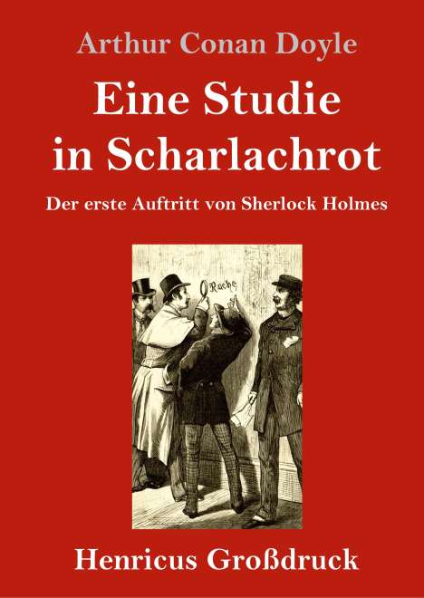 Sir Arthur Conan Doyle: Eine Studie in Scharlachrot (Großdruck), Buch