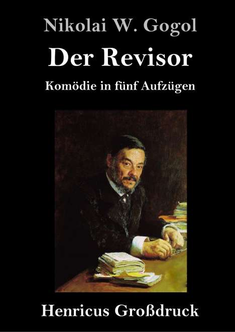 Nikolai Gogol: Der Revisor (Großdruck), Buch