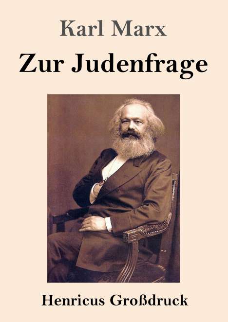 Karl Marx: Zur Judenfrage (Großdruck), Buch