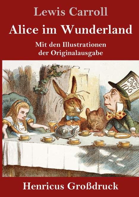 Lewis Carroll: Alice im Wunderland (Großdruck), Buch