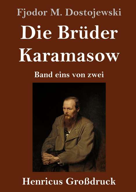 Fjodor M. Dostojewski: Die Brüder Karamasow (Großdruck), Buch