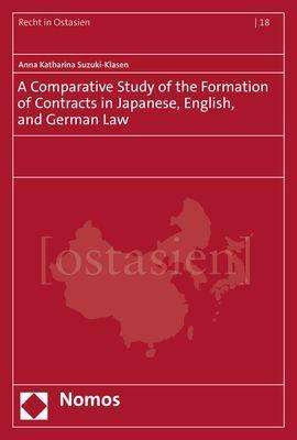 Anna Katharina Suzuki-Klasen: Suzuki-Klasen, A: Comparative Study of the Formation of Cont, Buch
