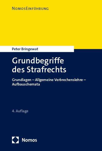 Peter Bringewat: Grundbegriffe des Strafrechts, Buch