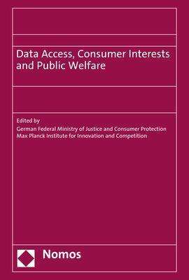 Data Access, Consumer Interests and Public Welfare, Buch
