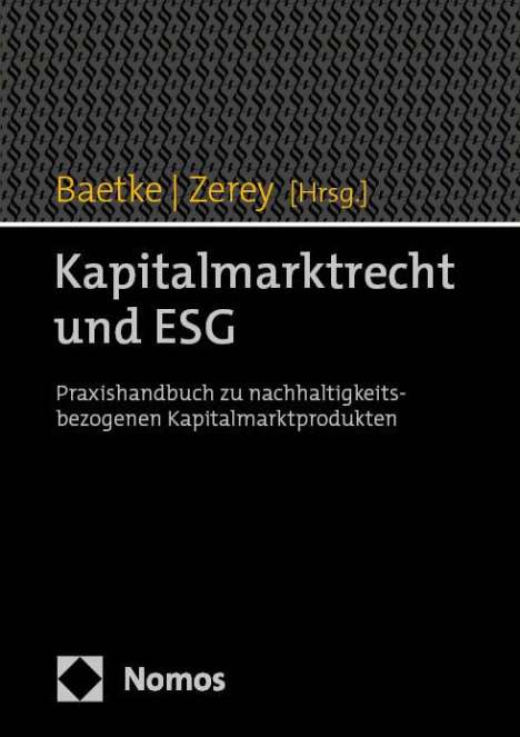 Kapitalmarktrecht und ESG, Buch