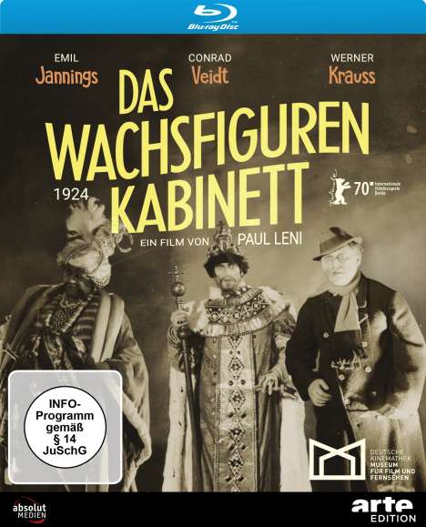 Das Wachsfigurenkabinett (1924) (Blu-ray), Blu-ray Disc