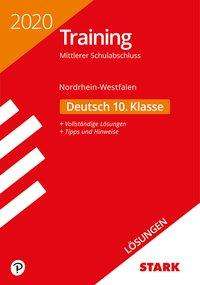 Lös. zu Tr. Mittlerer Schulabschluss NRW 2019 - Deutsch, Buch