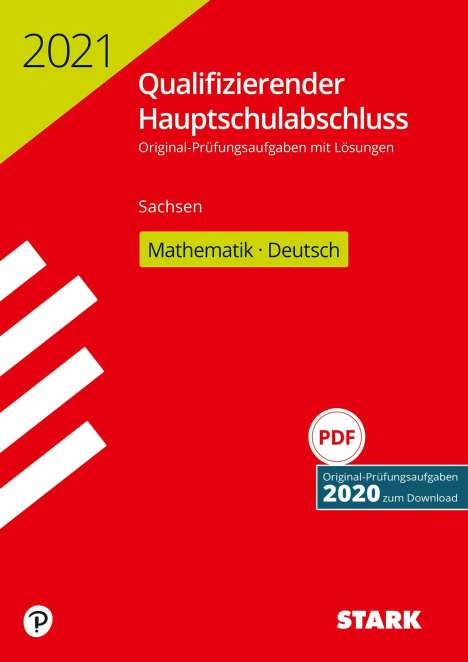 STARK Qualifizierender Hauptschulabschluss 2021 - Mathematik, Deutsch - Sachsen, Buch