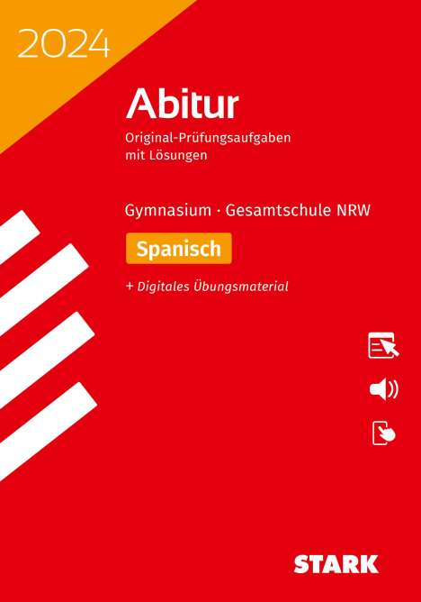 Tobias Burgis: STARK Abiturprüfung NRW 2024 - Spanisch GK/LK, 1 Buch und 1 Diverse
