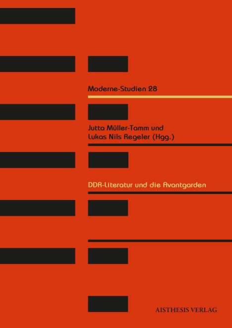 DDR-Literatur und die Avantgarden, Buch