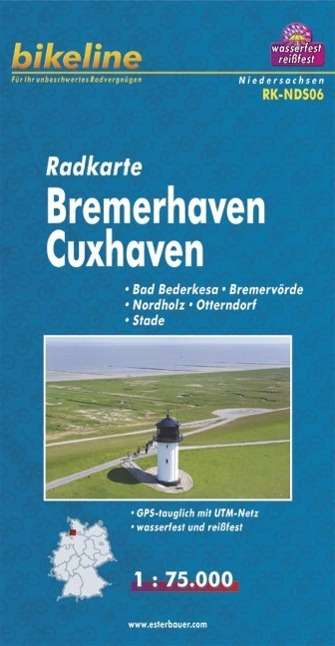 Bikeline Radkarte Deutschland/Bremerhaven Cuxhaven, Karten