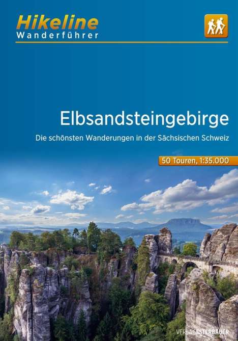 Hikeline Wanderführer Elbsandsteingebirge 1 : 35 000, Buch