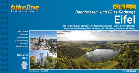 Bahntrassen- und Fluss-Radwege Eifel, Buch
