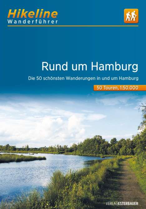 Wanderführer Rund um Hamburg, Buch