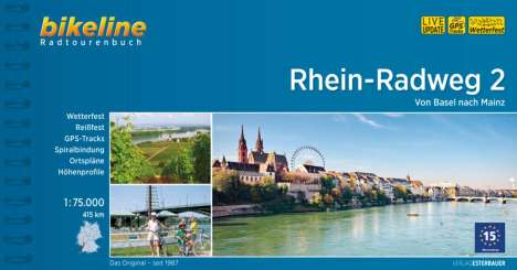 Rhein-Radweg / Rhein-Radweg Teil 2, Buch