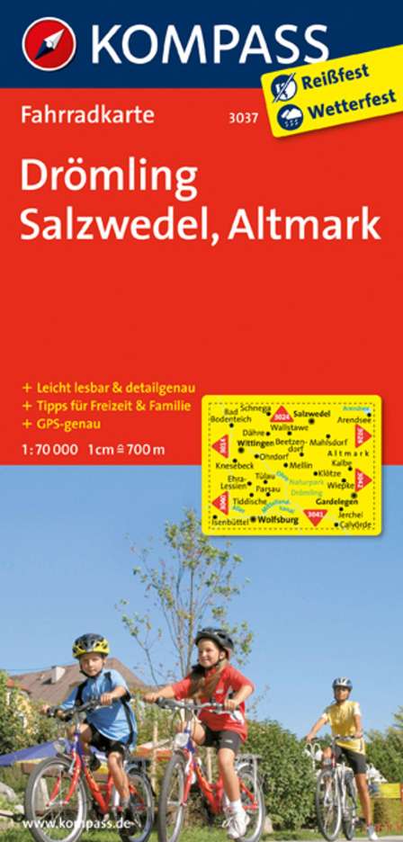 Drömling - Salzwedel - Altmark 1 : 70 000, Karten