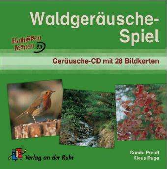 Klaus Ruge: Waldgeräusche-Spiel. CD und 28 Bildkarten, CD
