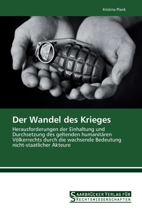 Kristina Plank: Der Wandel des Krieges, Buch