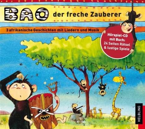 Markus Detterbeck: Bao der freche Zauberer, 1 Audio-CD, CD