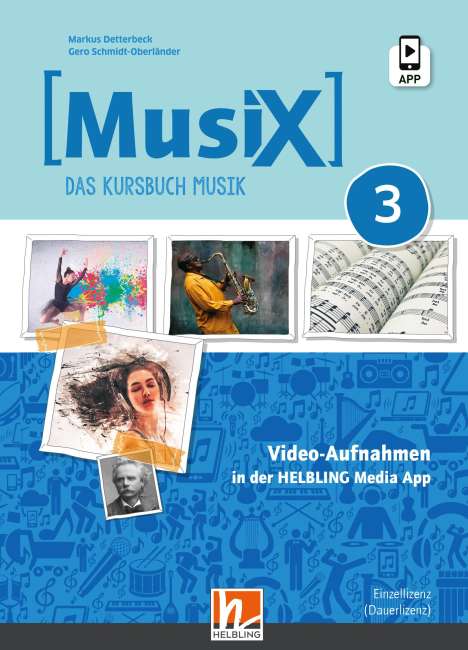 Markus Detterbeck: MusiX 3 (Ausgabe ab 2019) Unterrichtsfilme und Tutorials Einzellizenz, Diverse
