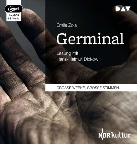 Émile Zola: Germinal, 2 MP3-CDs