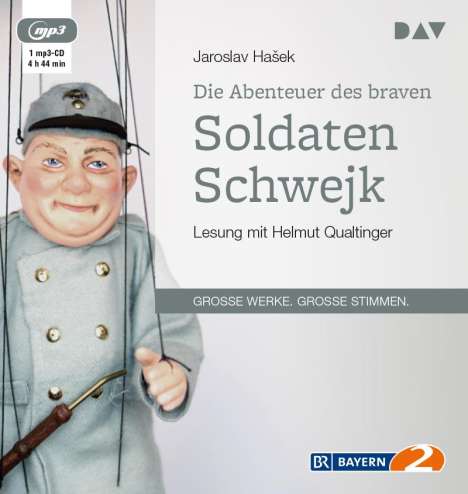 Jaroslav Hasek: Die Abenteuer des braven Soldaten Schwejk, MP3-CD