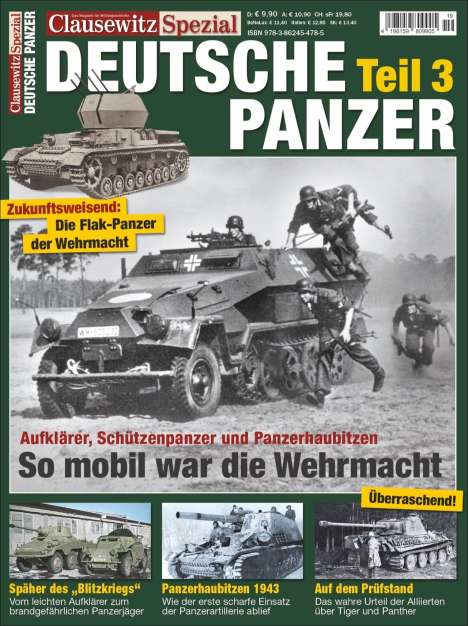 Stefan Krüger: Krüger, S: Clausewitz Spezial 19/ Dt. Panzer Tl. 3, Buch