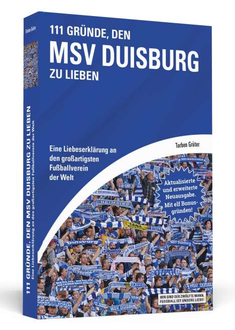 Torben Grüter: 111 Gründe, den MSV Duisburg zu lieben, Buch