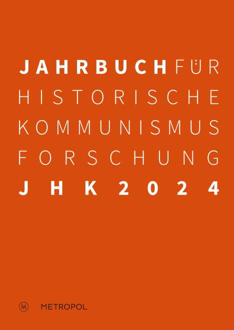 Jahrbuch für Historische Kommunismusforschung 2024, Buch