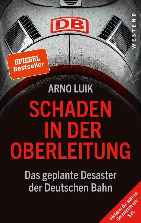 Arno Luik: Schaden in der Oberleitung, Buch