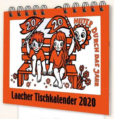 Laacher Tischkalender Heiter durch das Jahr 2020, Diverse