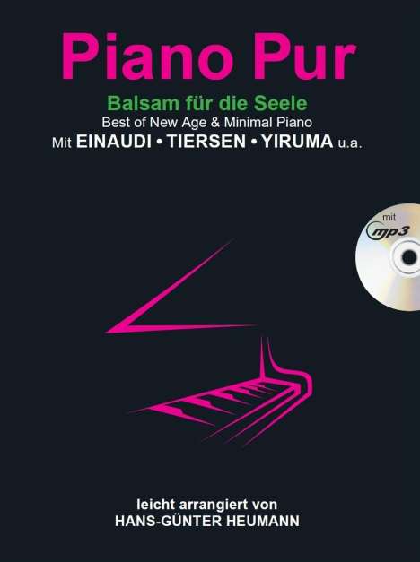Hans-Gunter Heumann: Heumann, H: Piano Pur - Balsam für die Seele (Buch / CD), Buch