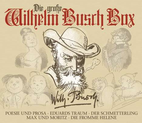 Wilhelm Busch: Die große Wilhelm Busch Box, CD