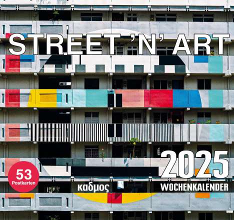 Wolfram Burckhardt: Street 'n' Art (2025), Kalender