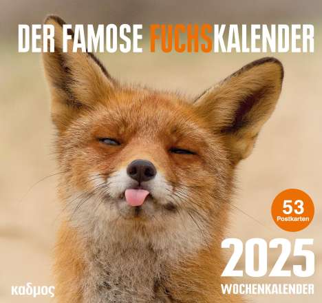 Wolfram Burckhardt: Der famose Fuchskalender (2025), Kalender